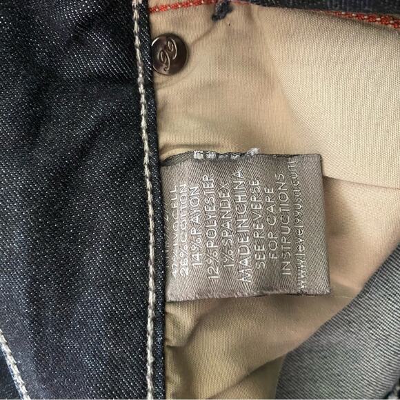 Anthropologie Level 99 flare dark wash jeans - Picture 4 of 4